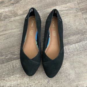 TOMS Julie Flats - Black